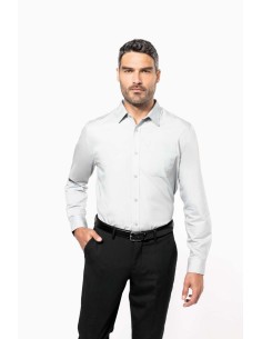 K-KA541-MEN'S LONG-SLEEVED COTTON POPLIN SHIRT 2